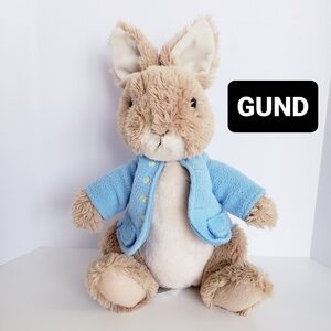 GUND Peter Rabbit Beatrix Potter Plush Stuffed Animal 11" Easter Bunny Toy